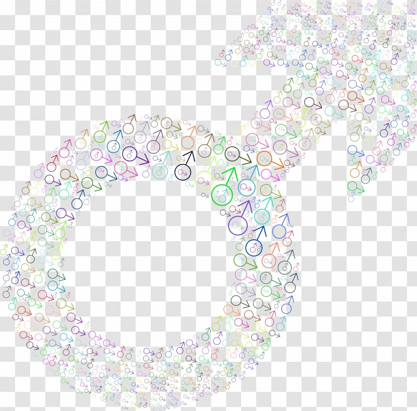 Body Jewellery Circle Font - Fractal Transparent PNG