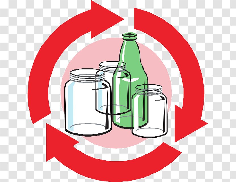 Glass Recycling Symbol Bottle - Food Transparent PNG
