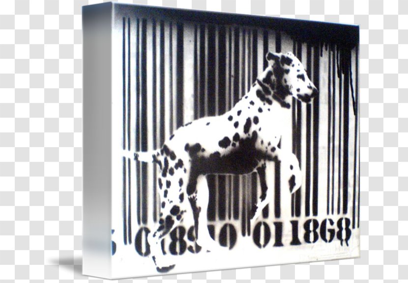 Dalmatian Dog Non-sporting Group - Nonsporting - WHITE Barcode Transparent PNG