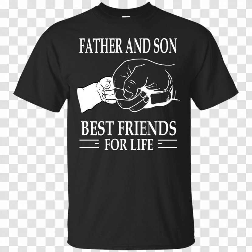 T-shirt Hoodie Sleeve Crew Neck - Streetwear - Father And Son Shirts Transparent PNG