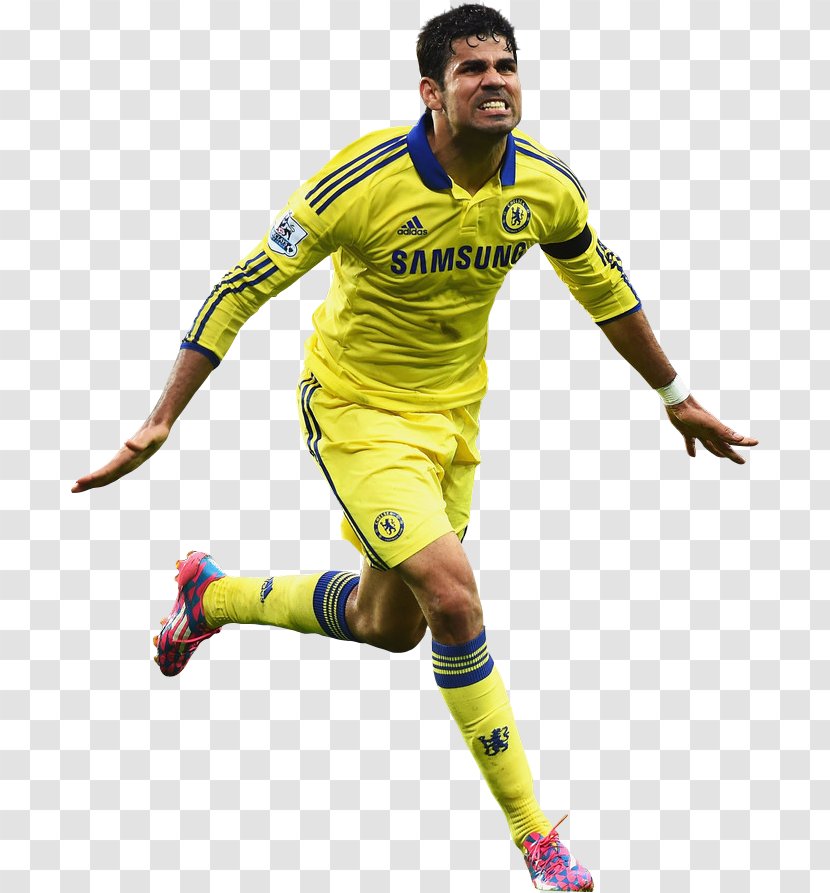 Team Sport Football Player - Clothing - Diego Costa Transparent PNG