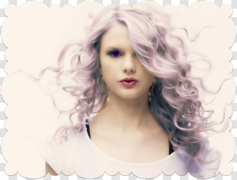 Taylor Swift Long Hair Actor Blond - Watercolor Transparent PNG