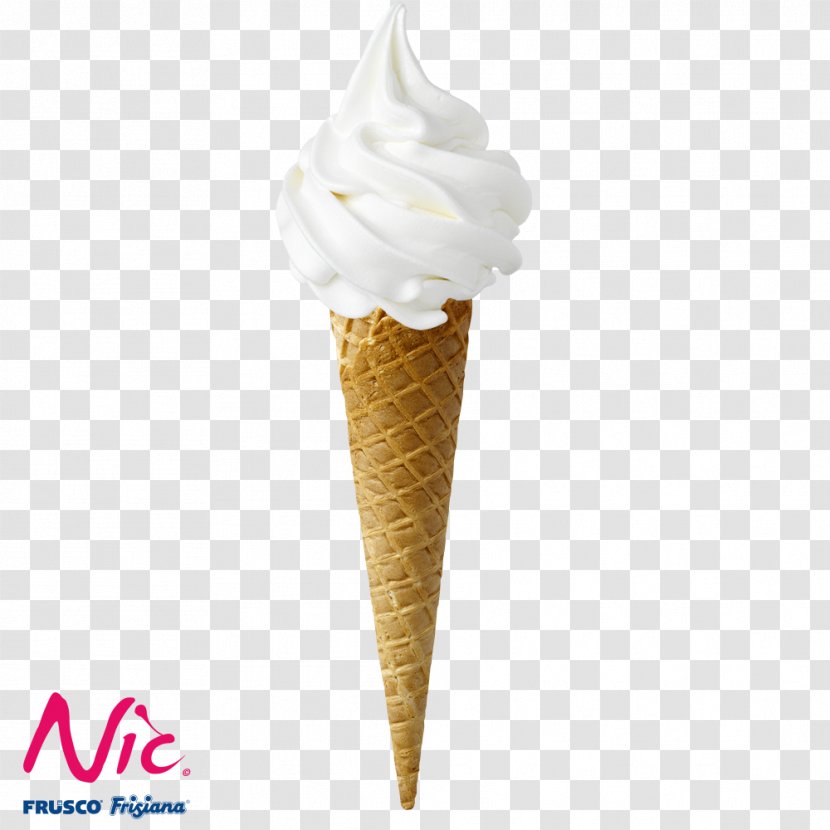 Ice Cream Cones Milkshake Waffle Soft Serve - Gelato Transparent PNG