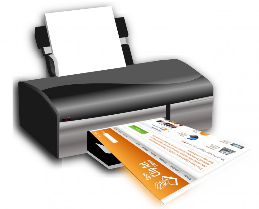 Paper Printing Printer Clip Art - Technology - Pictures Of A Transparent PNG