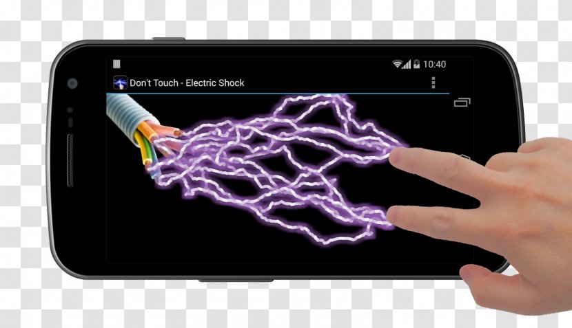 Smartphone Electrical Injury Electricity Electric Current Shock Transparent PNG