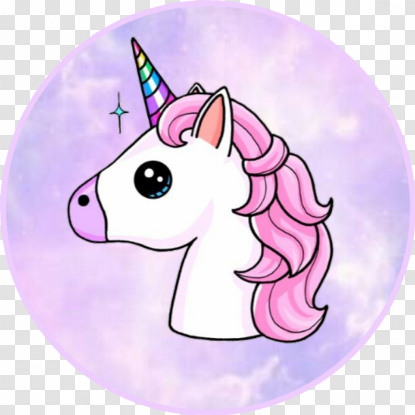 Unicorn Emoji Pegasus Drawing Transparent PNG