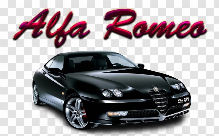 Alfa Romeo GTV And Spider 4C - Model Car Transparent PNG