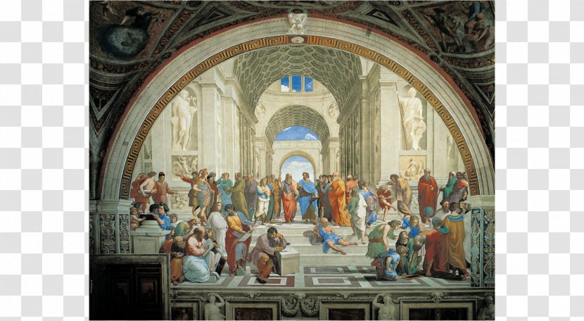 Italian Renaissance Italy The School Of Athens Artist - Stock Photography - Metope Transparent PNG