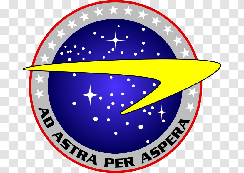 Starfleet Starship Enterprise United Federation Of Planets USS (NCC-1701) - Symbol Transparent PNG
