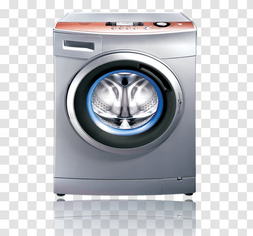Washing Machine Home Appliance Stainless Steel - Clothes Dryer - Drum Transparent PNG