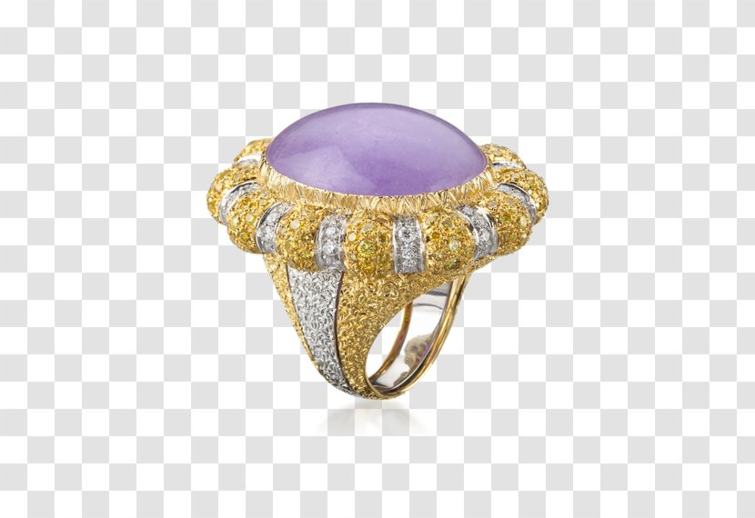 Wedding Ring Jewellery Buccellati Bezel - Kunzit Transparent PNG