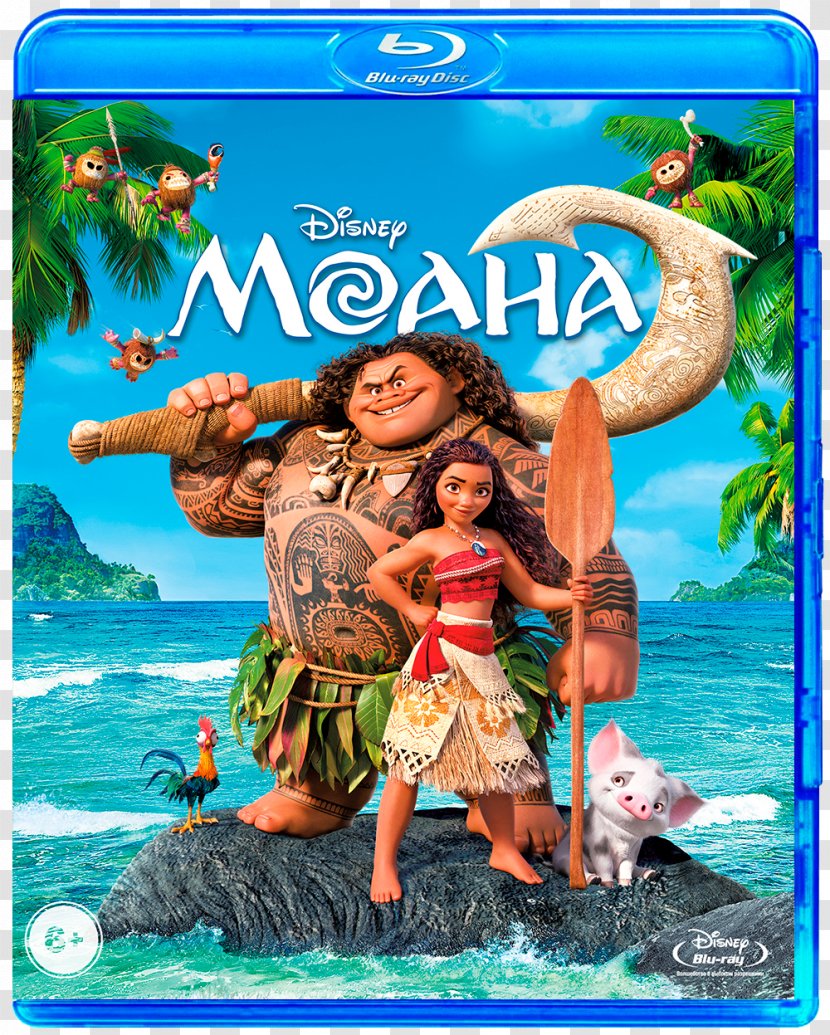 Blu-ray Disc Adventure Film Digital Copy Academy Award For Best Animated Feature - Moana Transparent PNG