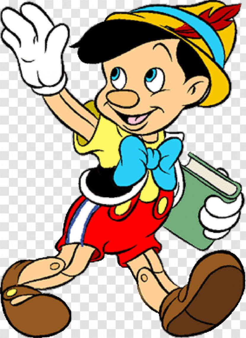 Pinocchio Jiminy Cricket Geppetto Mickey Mouse Minnie - Human Behavior - Pinnochio Transparent PNG
