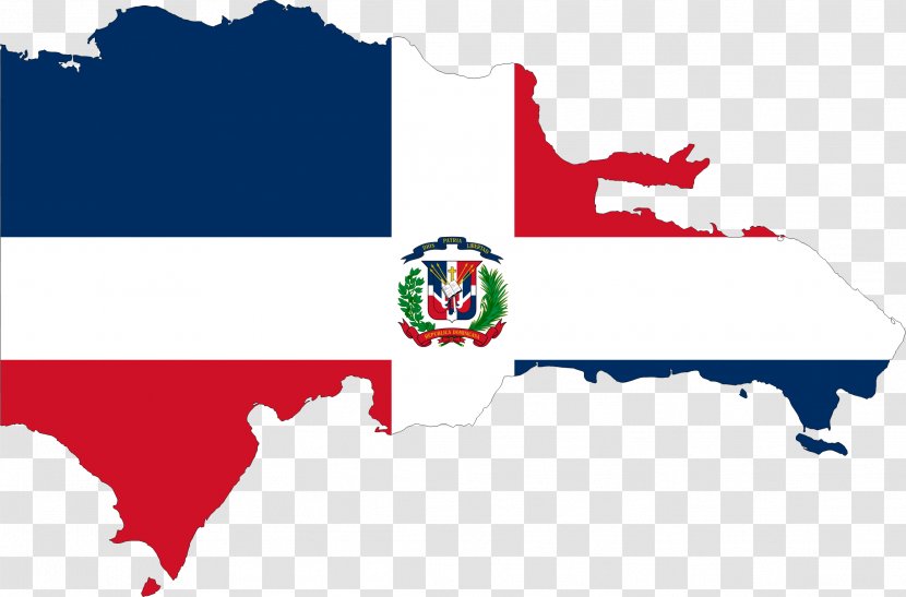 Flag Of The Dominican Republic Map United States - Collection - Afghanistan Transparent PNG