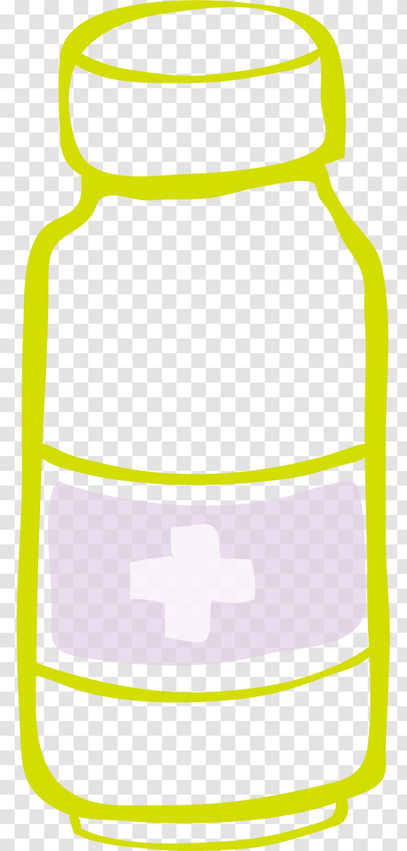 Cartoon Drawing - Bottle Transparent PNG