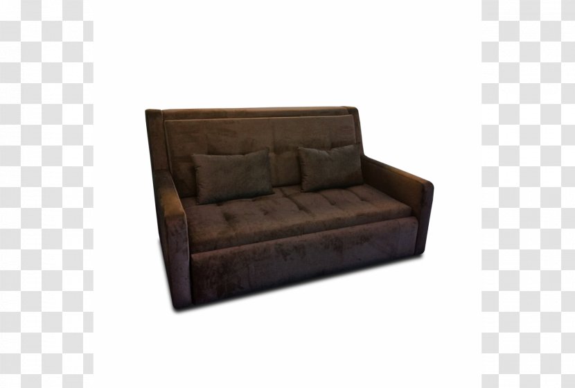 Sofa Bed Loveseat Couch Product Design - Brown Transparent PNG