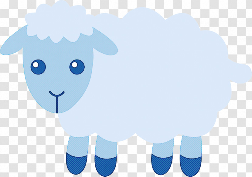 Sheep Sheep Cartoon Cow-goat Family Snout Transparent PNG