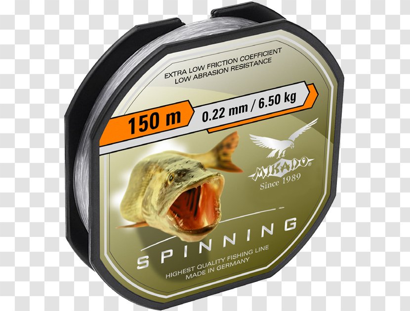 Northern Pike Fishing Line Spin Angling Onki - Rods Transparent PNG