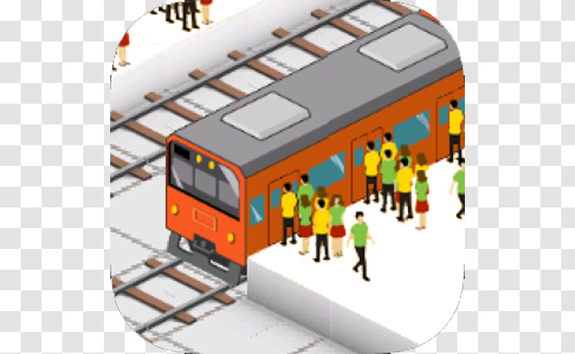 STATION-Train Crowd Simulation Tamping Game Rail Transport Dragon Flight Simulator 3D - Toy - Train Station Transparent PNG