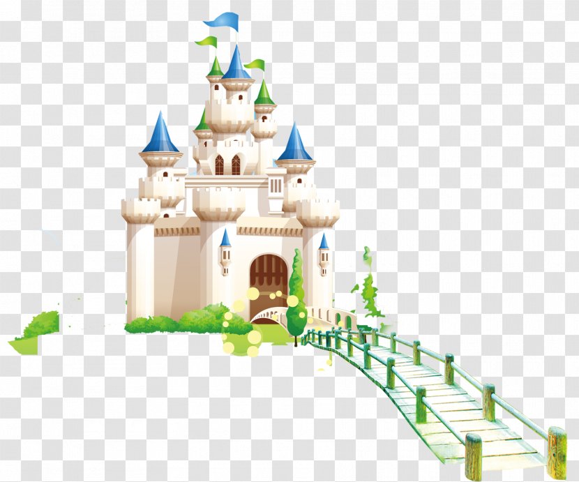 Download Cartoon Illustration - Play - White Castle Transparent PNG