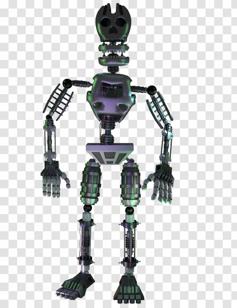 Five Nights At Freddy's 2 4 3 Endoskeleton - Freddy S - Sprin Transparent PNG