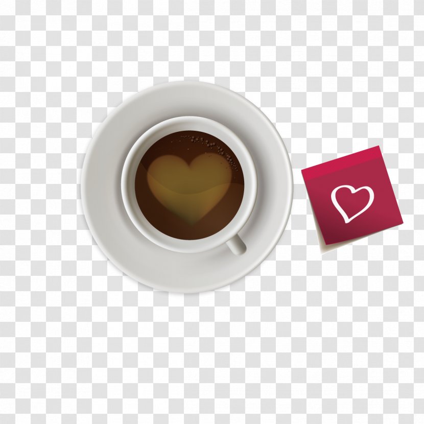 White Coffee Espresso Cup Ristretto - Vector Transparent PNG