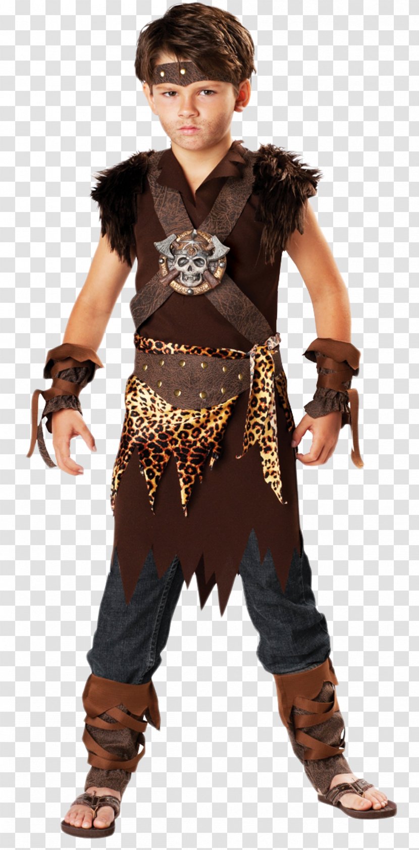 Costume Party Halloween Cavewoman Child - Caveman - Costumes Transparent PNG