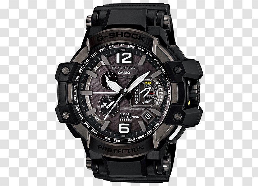 Master Of G G-Shock GPW-1000 Watch Casio Wave Ceptor - Brand Transparent PNG