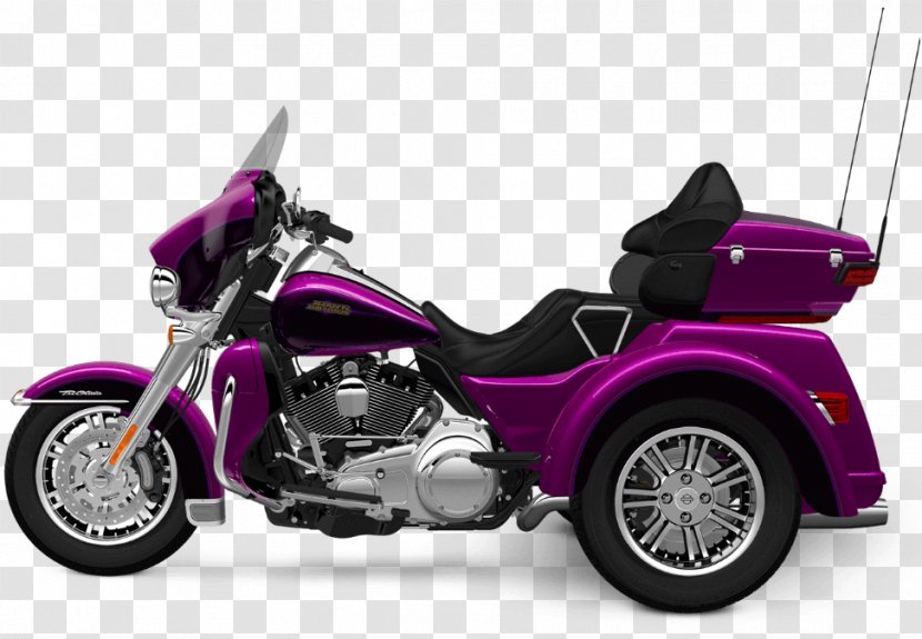 Wheel Harley-Davidson Tri Glide Ultra Classic Electra V-twin Engine - Harleydavidson Touring - Motorcycle Transparent PNG