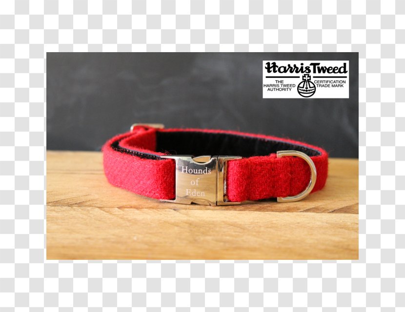 Dog Collar Harris Tweed - Buckle Transparent PNG