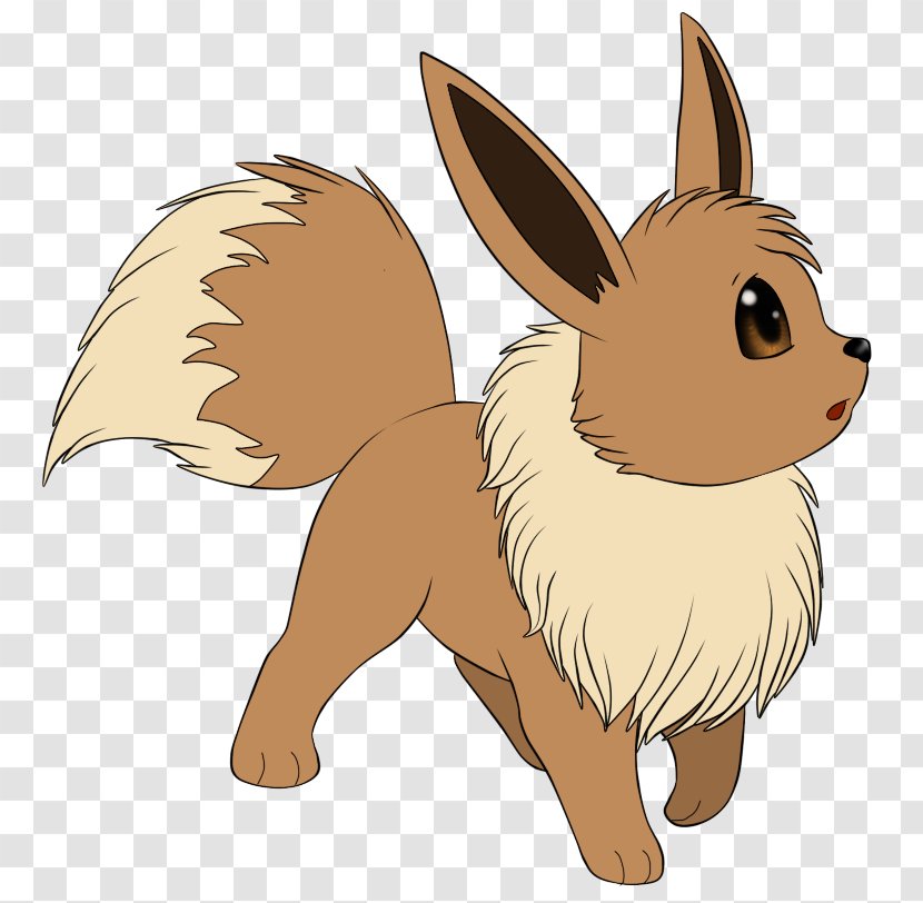 Eevee Dog Breed Jolteon Umbreon Pokémon - Rabbit - Pokemon Transparent PNG