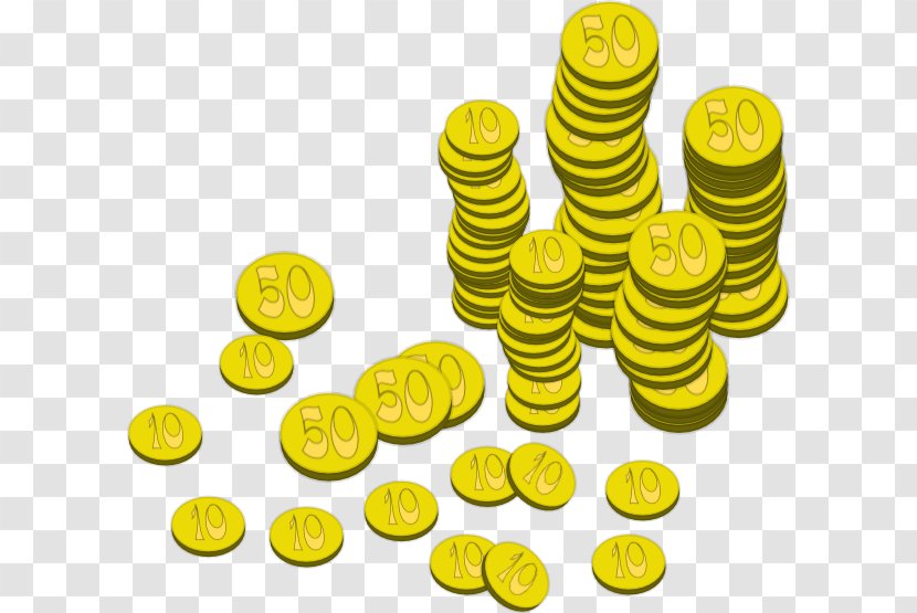 Pound Sterling Money Sign Coin Clip Art - Euro - Cartoon Clipart Transparent PNG
