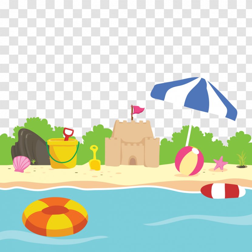 Sand Art And Play Castle Icon - Shovel - Vector Beach Transparent PNG