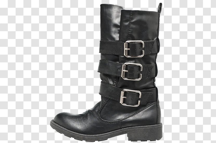 Motorcycle Boot Booting - Black - Photo Transparent PNG