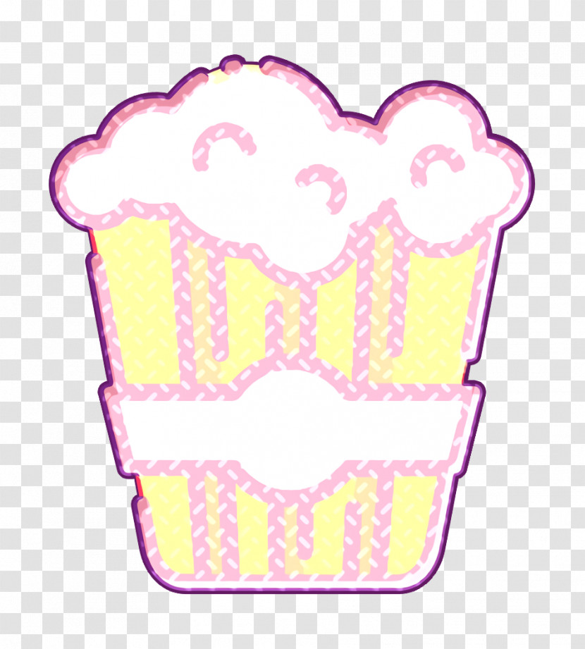 Fast Food Icon Popcorn Icon Transparent PNG