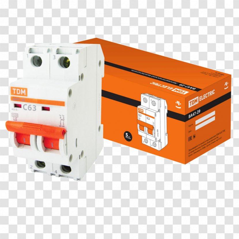 Circuit Breaker Electrical Network Electric Current Potential Difference Latching Relay - Residualcurrent Device - Ac Power Plugs And Sockets Transparent PNG