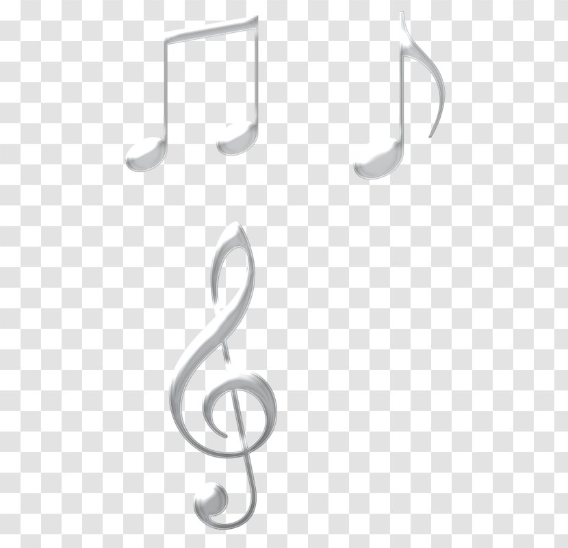 Musical Note Instruments Black And White - Cartoon Transparent PNG