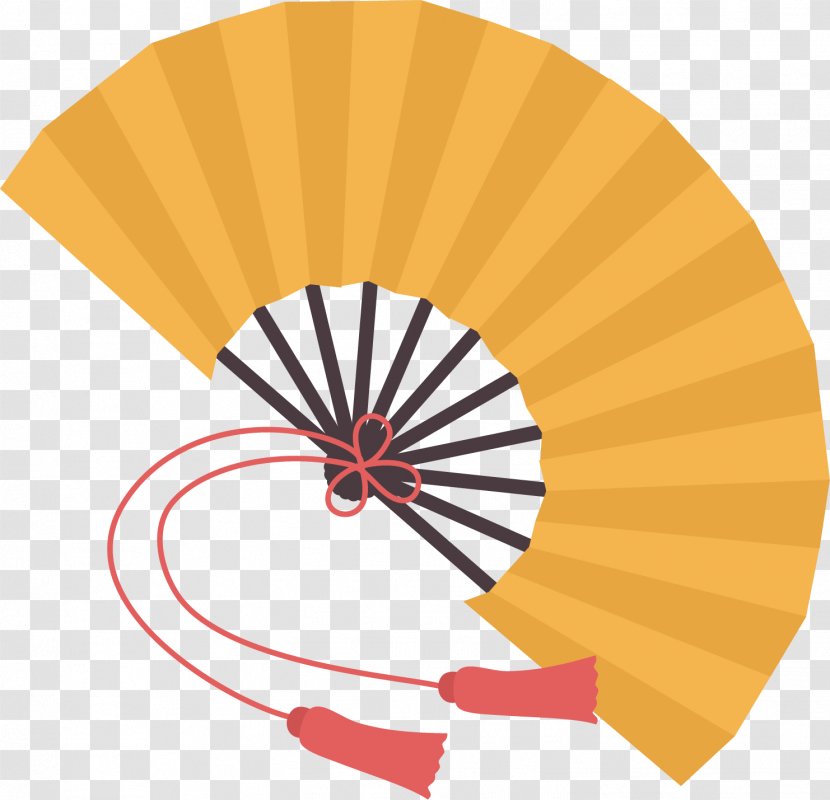 Hand Fan Clip Art Illustration Design Cartoon - Fashion Accessory - Montante De Abanico Transparent PNG