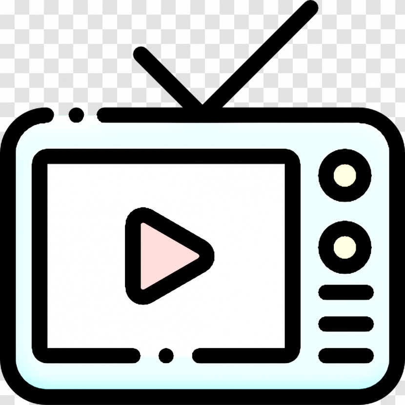 Watching Tv Icon Free Time Icon Tv Icon Transparent PNG