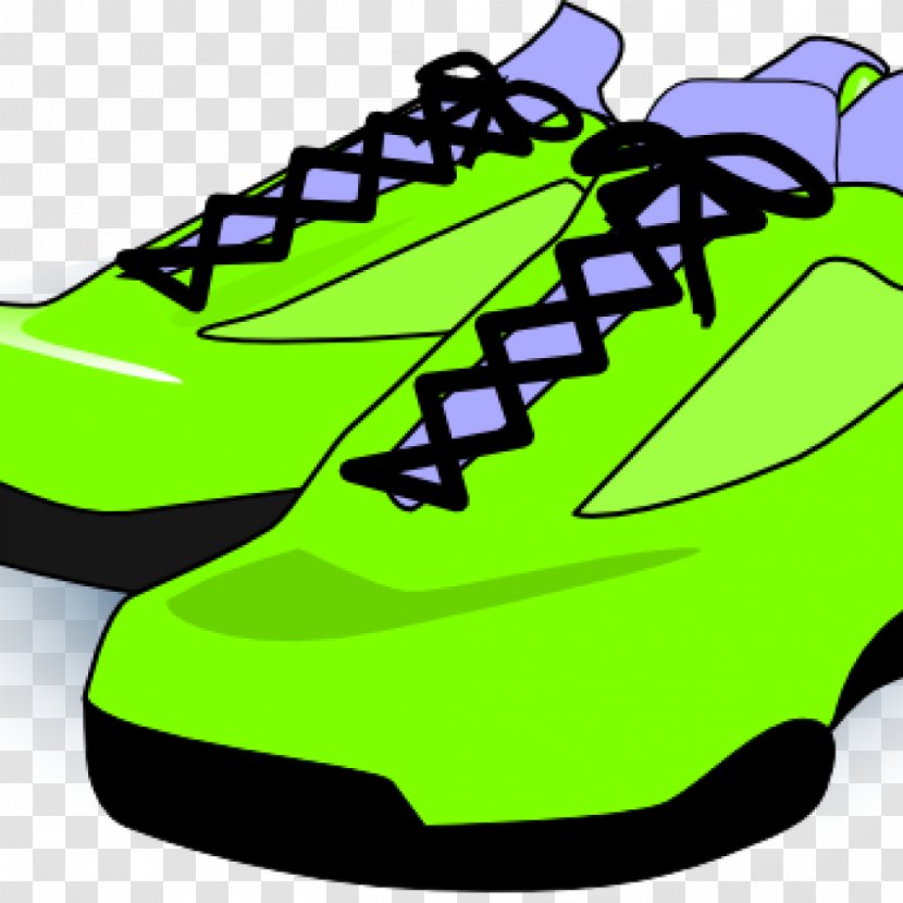 Clip Art Sneakers Shoe Free Content - Walking Through Shoes Transparent PNG