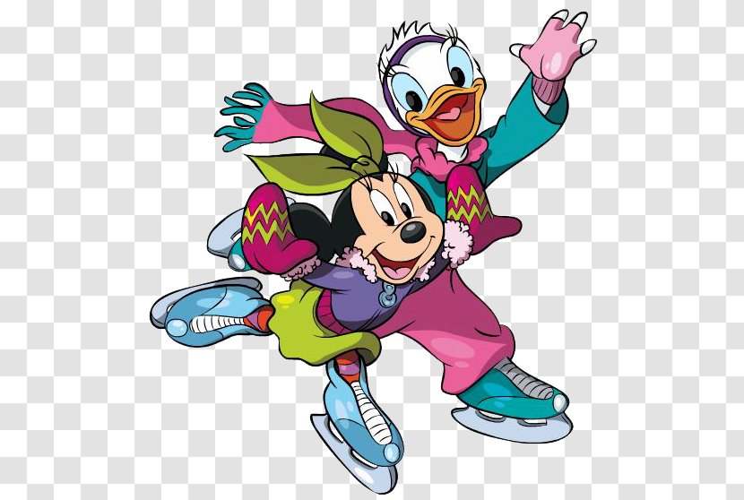 Minnie Mouse Daisy Duck Mickey Donald Clip Art - Walt Disney Transparent PNG