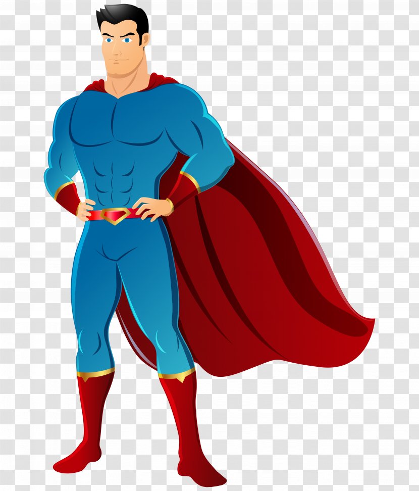 Superman Flash Superhero Clip Art - Fictional Character - Hand-painted Transparent PNG