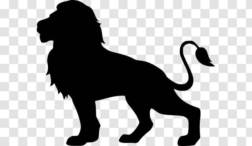 Lion King - Tail - Blackandwhite Companion Dog Transparent PNG