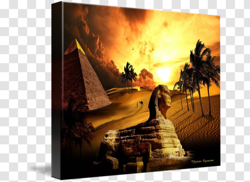 Egyptian Pyramids Ancient Egypt Poster Imagekind - Heat - Pyramid Transparent PNG