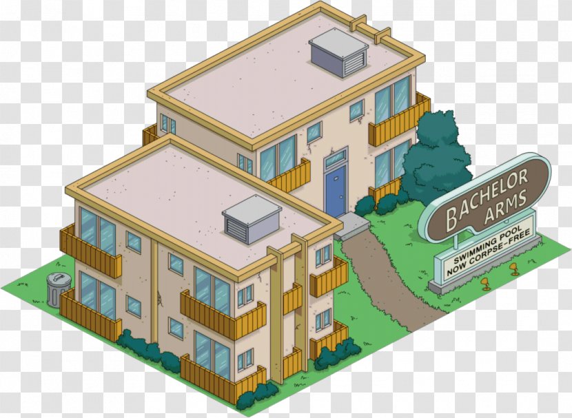 The Simpsons: Tapped Out Luann Van Houten Milhouse Kirk Apartment - Tree - Bachelor Transparent PNG
