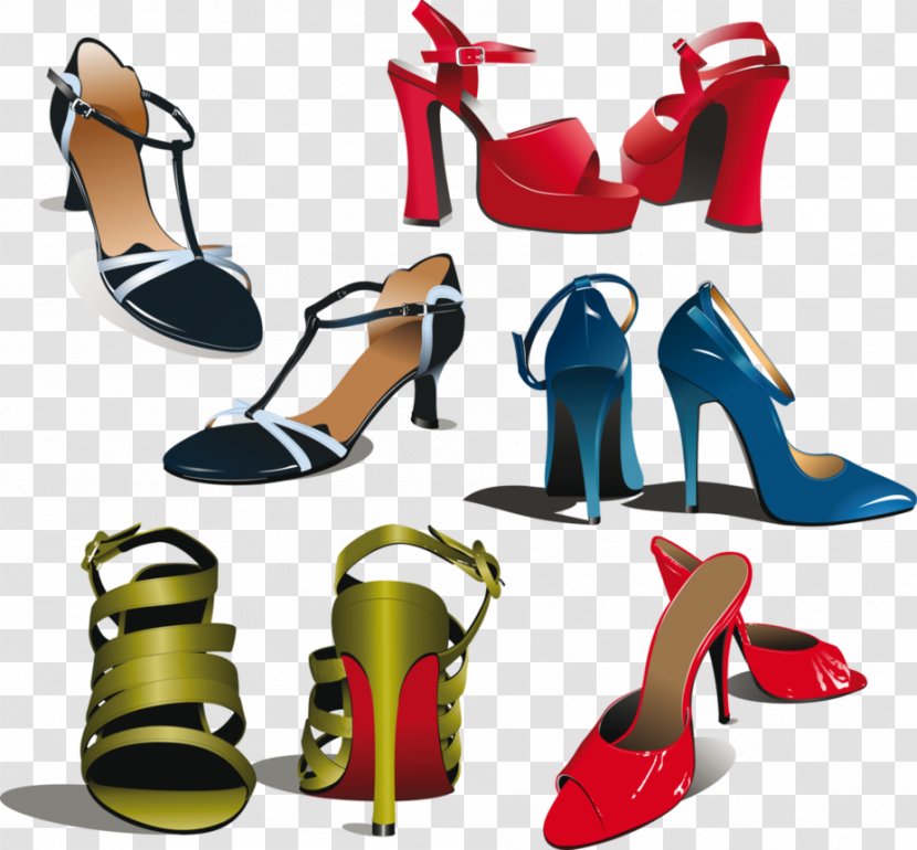 Vector Graphics High-heeled Shoe Royalty-free Clip Art - High Heeled Footwear - Keds Shoes For Women 2017 Transparent PNG