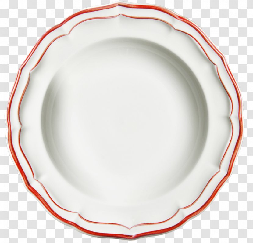 Gien Pont Aux Choux White Plate Table Teacup Transparent PNG