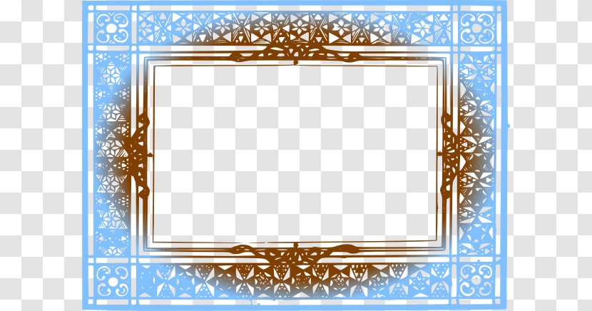 Picture Frame Clip Art - Chessboard - Brown Border File Transparent PNG