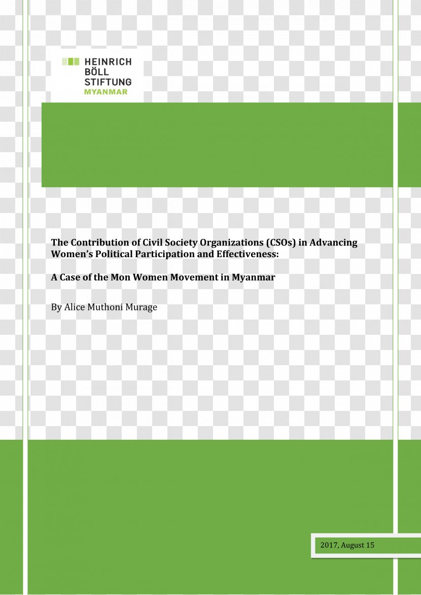 Heinrich Böll Foundation Party Political Gender Democracy Organization - Green - Text Transparent PNG