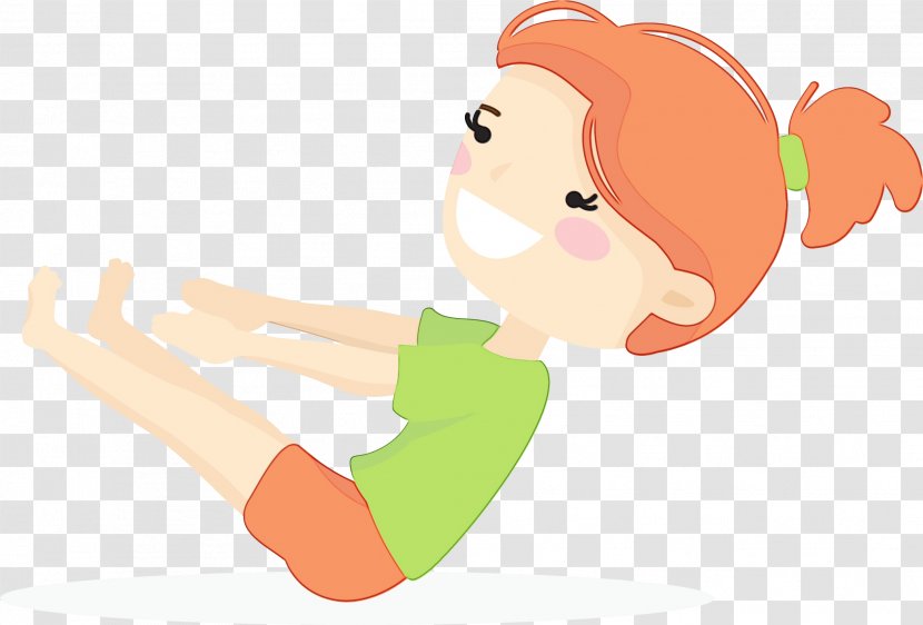 Yoga Cartoon - Hatha - Gesture Animation Transparent PNG